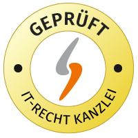 footer-Prüfzeichen der IT-Recht Kanzlei